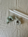 Sweet Subtle Pretty - Concrete Knot Taper Candle Holder