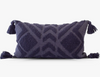 Clarice Art Deco Pillow Cover (Blue)