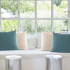 Sia Cotton Seedstitch Knit Pillow Cover: Dusty Blush