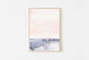 Abstract Poster Pink and Blue
