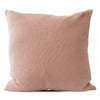 Sia Cotton Seedstitch Knit Pillow Cover: Dusty Blush